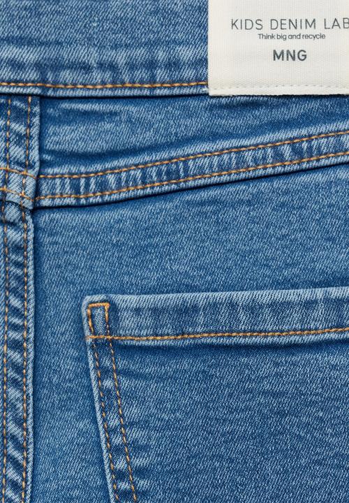 MANGO - Jeans trumpet7 - open blue