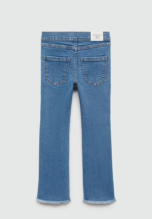 MANGO - Jeans trumpet7 - open blue