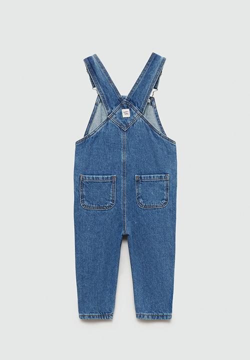 MANGO - Dungarees lucas - open blue