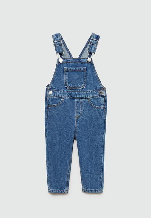 MANGO - Dungarees lucas - open blue