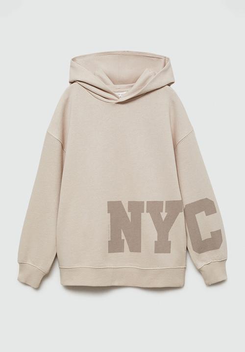 MANGO - Sweatshirt place - light/pastel brown