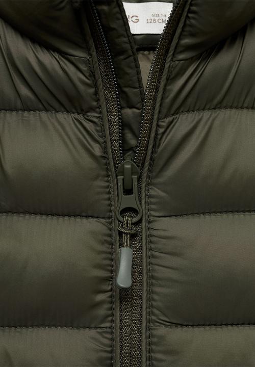 MANGO - Waistcoat alvaro - beige/khaki
