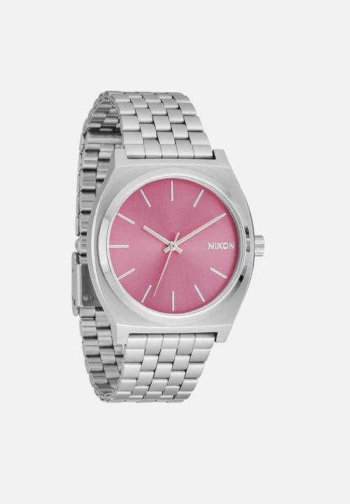 Nixon - Time teller - silver & pink