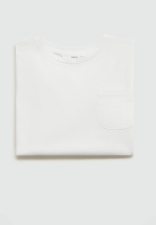 MANGO - T-shirt jimmy - natural