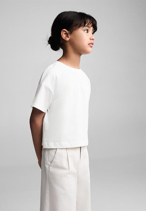 MANGO - T-shirt jimmy - natural