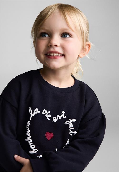 MANGO - Sweatshirt lavie - navy