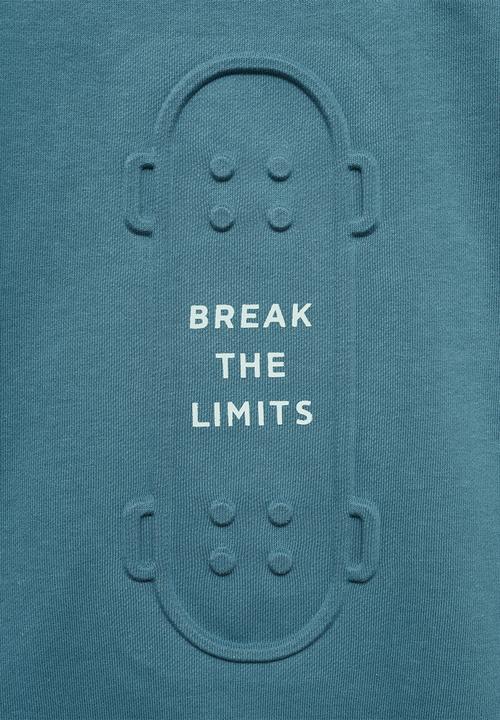 MANGO - Sweatshirt break - dark blue