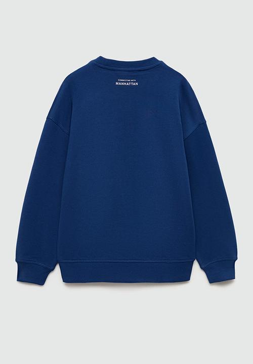 MANGO - Sweatshirt berto - medium blue