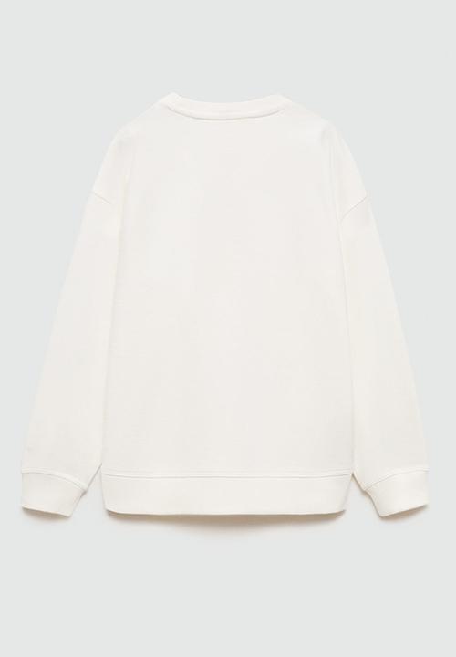 MANGO - Sweatshirt berto - natural