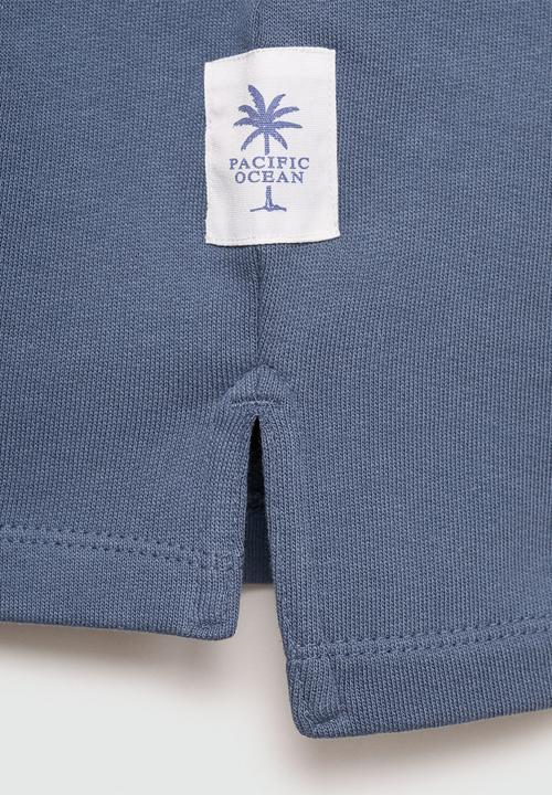 MANGO - Sweatshirt poloswt - medium blue