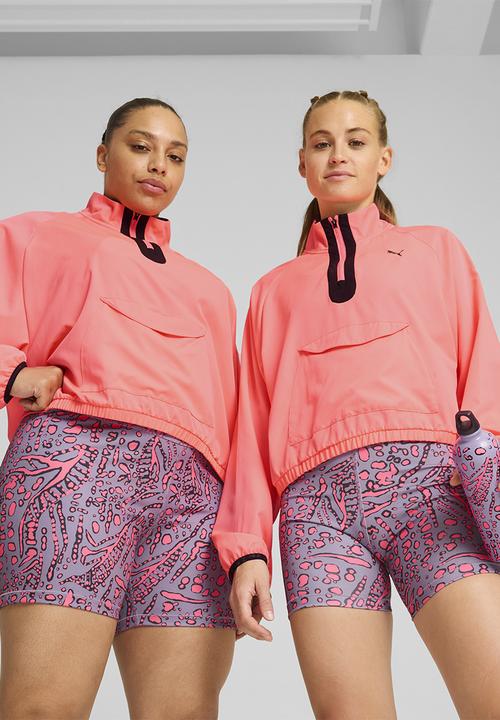 PUMA - Hypernatural Woven 1/2 Zip - Sunset Glow