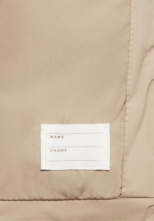 MANGO - Waistcoat manel - natural