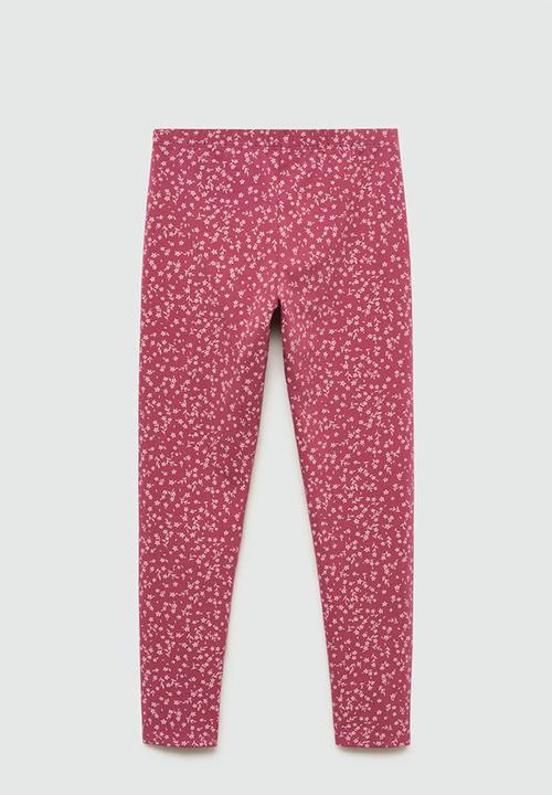 MANGO - Leggings eliop - dark red