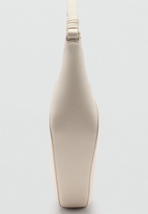 MANGO - Shoulder bag lolo - natural