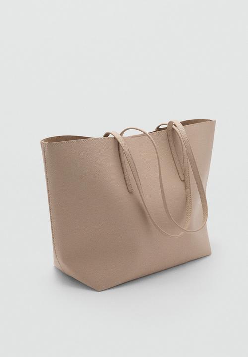 MANGO - Bag maribel - medium brown