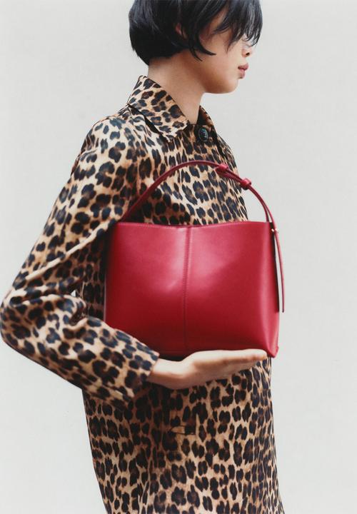 MANGO - Totes bag puala - red