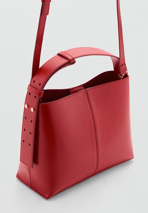 MANGO - Totes bag puala - red