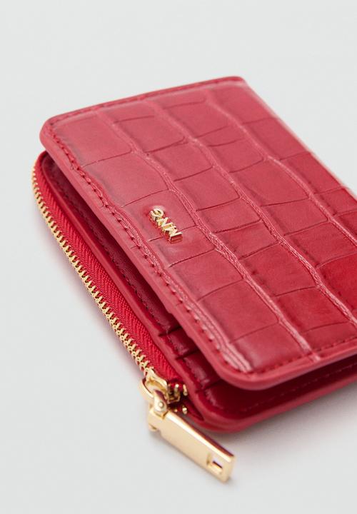 MANGO - Wallet butter - red