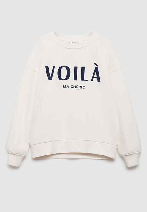 MANGO - Sweatshirt dublini - natural
