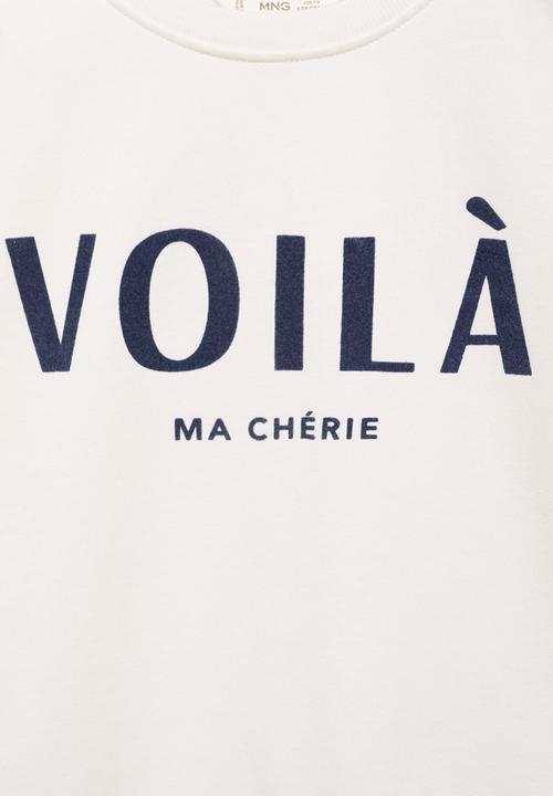 MANGO - Sweatshirt dublini - natural