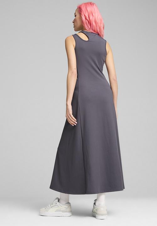 PUMA - Dare To Gym2K Maxi Dress - Galactic Gray