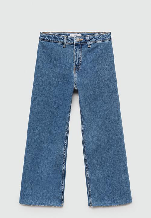 MANGO - Jeans seamless - open blue