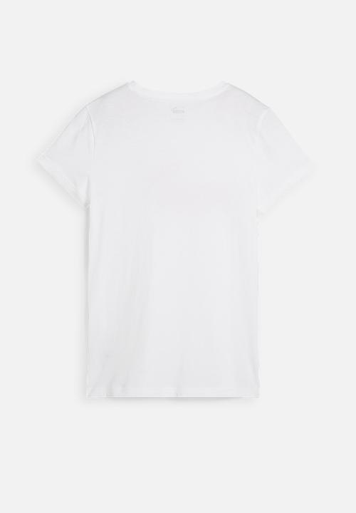 PUMA - Graphics No. 1 Logo Tee - Puma White