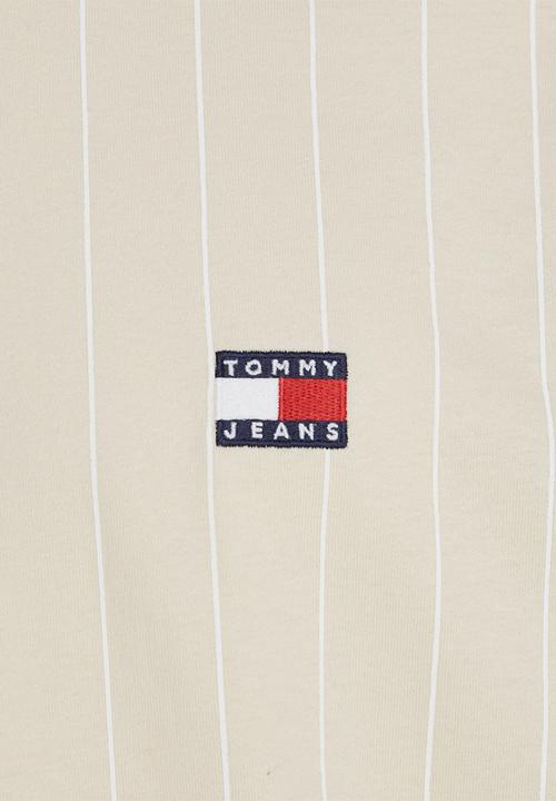 Tommy Hilfiger - Tjm reg vertical stripe tee ext - Newsprint