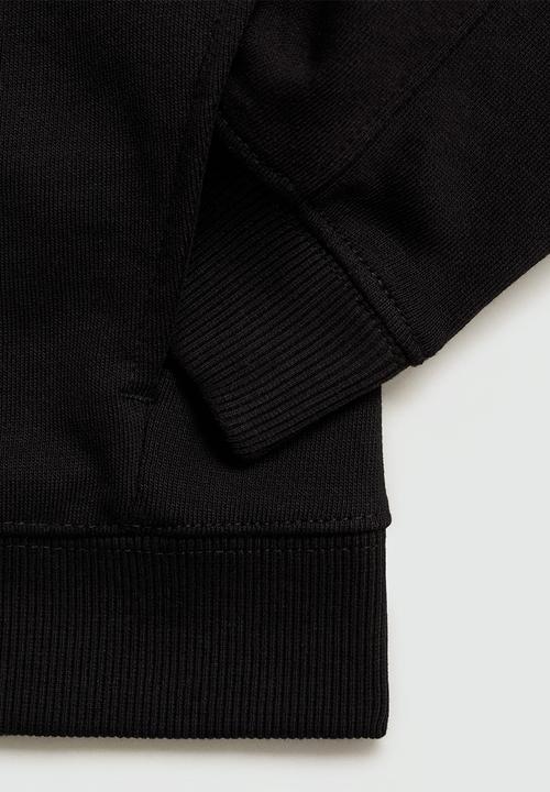 MANGO - Sweatshirt francia - black