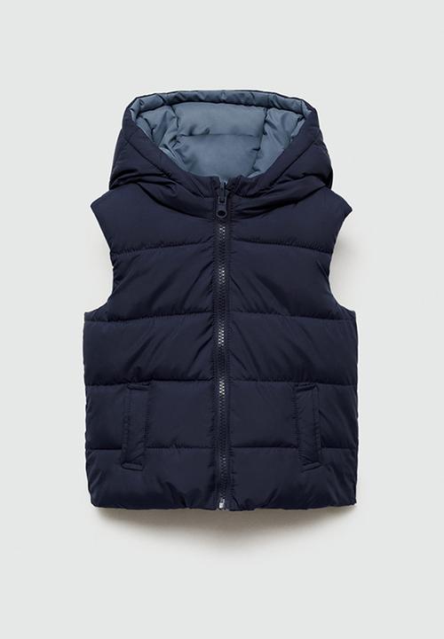 MANGO - Waistcoat gerardb - navy