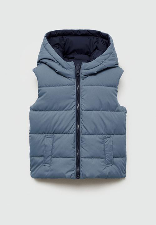 MANGO - Waistcoat gerardb - navy