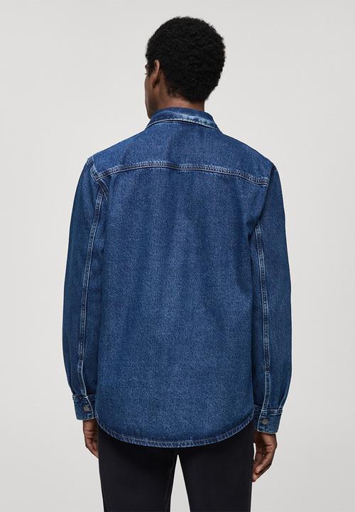 MANGO - Overshirtfresno - blue