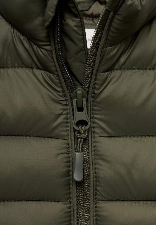 MANGO - Waistcoat alvarito - beige/khaki