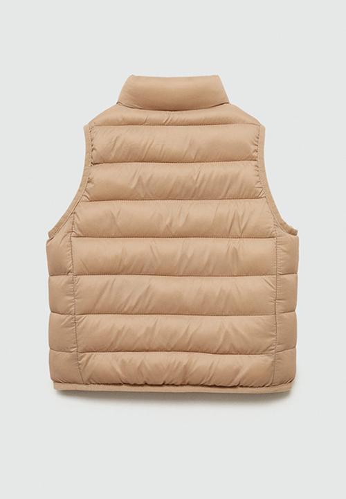 MANGO - Waistcoat alvarito - light beige
