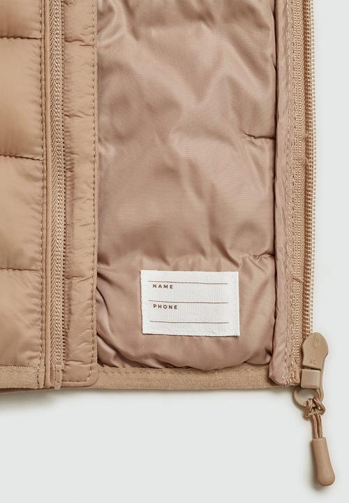 MANGO - Waistcoat alvarito - light beige