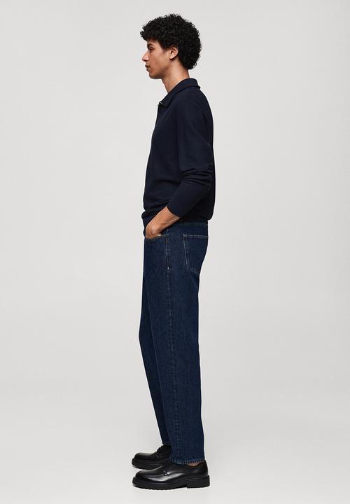 MANGO - Sweatertenp - navy