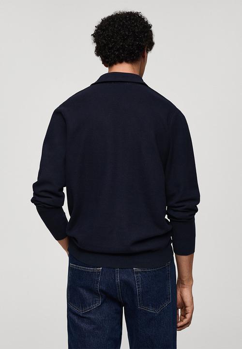 MANGO - Sweatertenp - navy