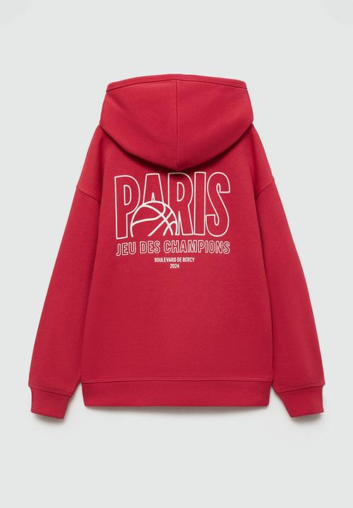 MANGO - Sweatshirt bercy - red