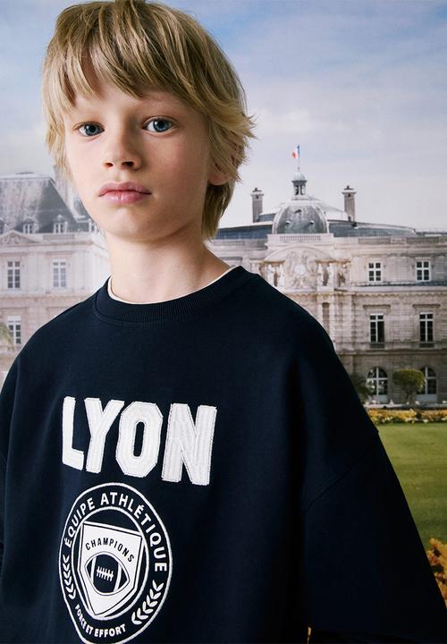 MANGO - Sweatshirt lyon - navy