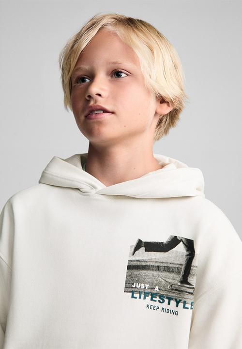 MANGO - Sweatshirt just - light/pastel brown