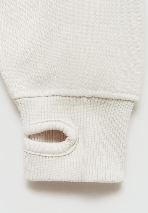 MANGO - Sweatshirt just - light/pastel brown