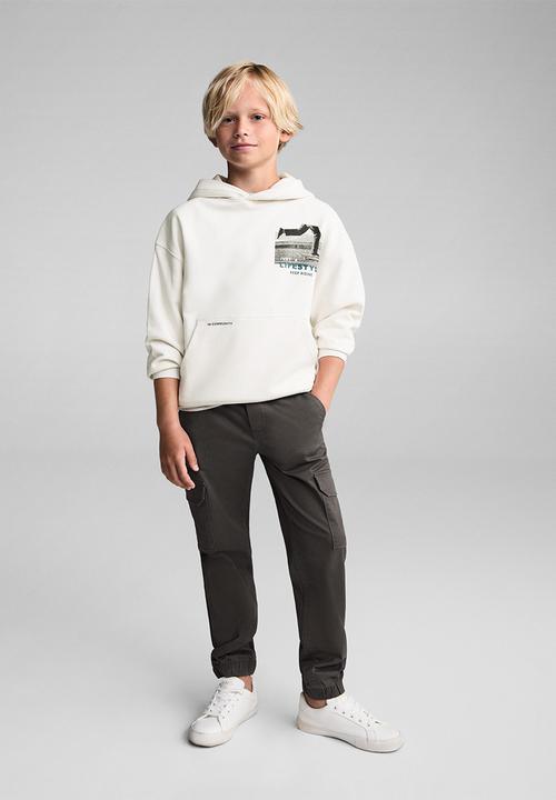 MANGO - Sweatshirt just - light/pastel brown