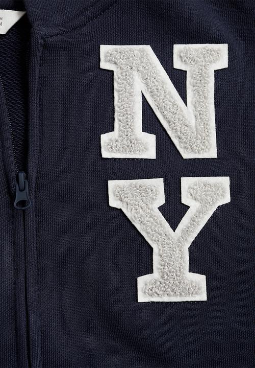MANGO - Sweatshirt nyc - navy