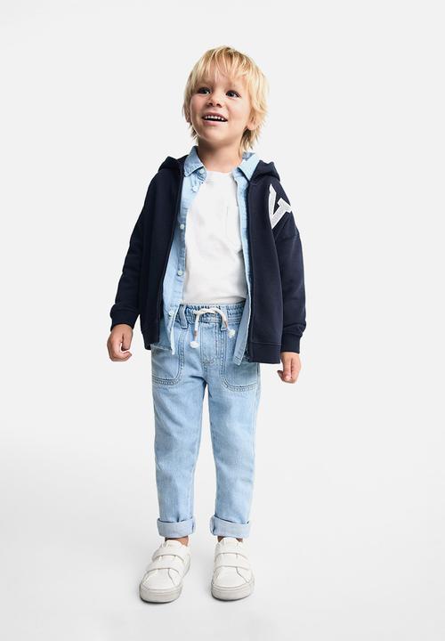 MANGO - Sweatshirt nyc - navy