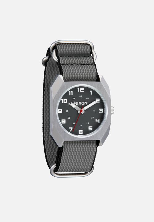 Nixon - Scout - silver & charcoal