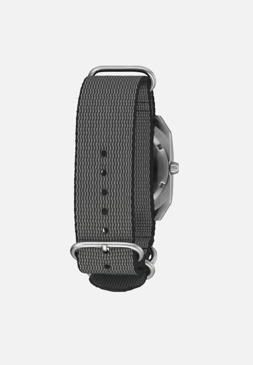 Nixon - Scout - silver & charcoal