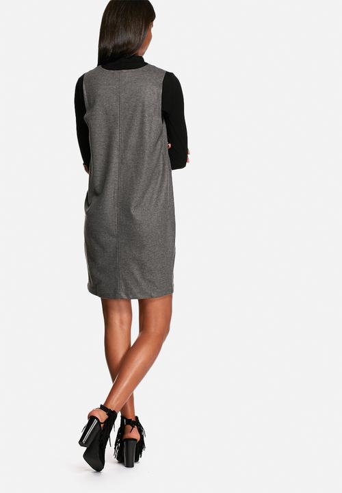 Neon Rose - Wool cocoon dress 