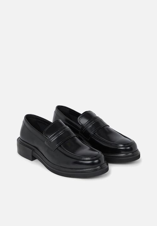 Calvin Klein - Mocassin leather - black