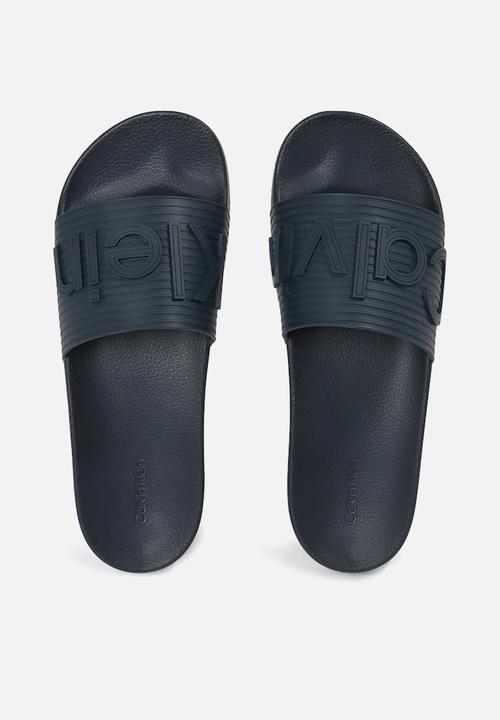 Calvin Klein - Pool slide - navy 