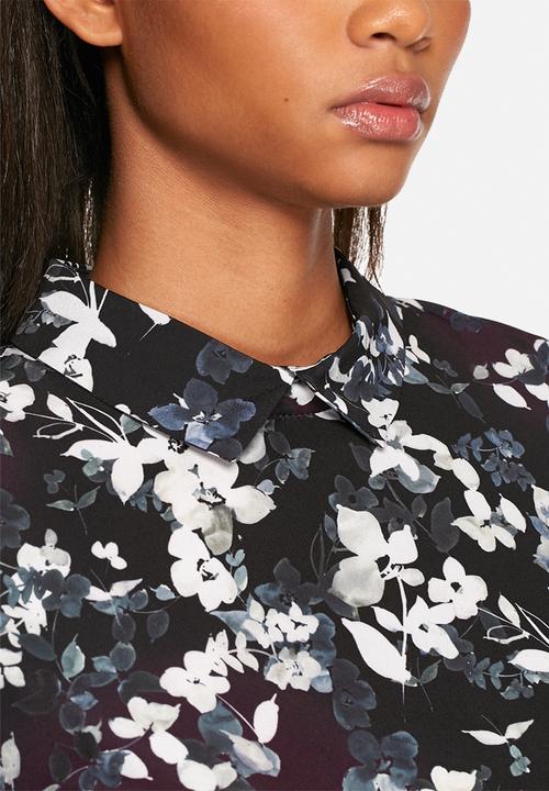 Neon Rose - Springs colared dress